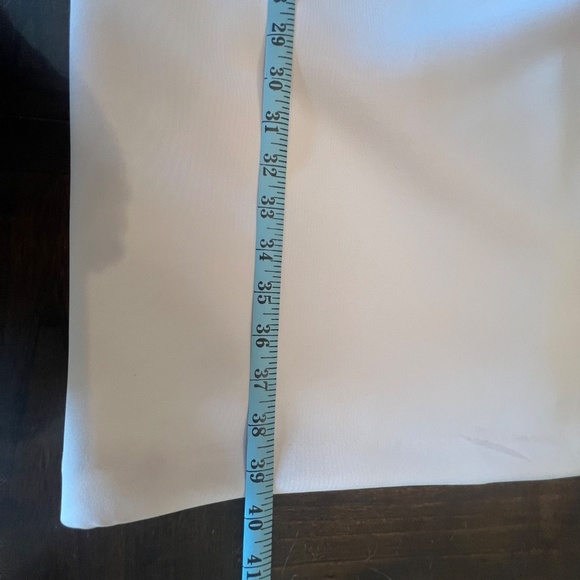 Calvin Klein Ruffle V-neck Sheath Blush Pink Dress,  Size 14 - Picture 9 of 13